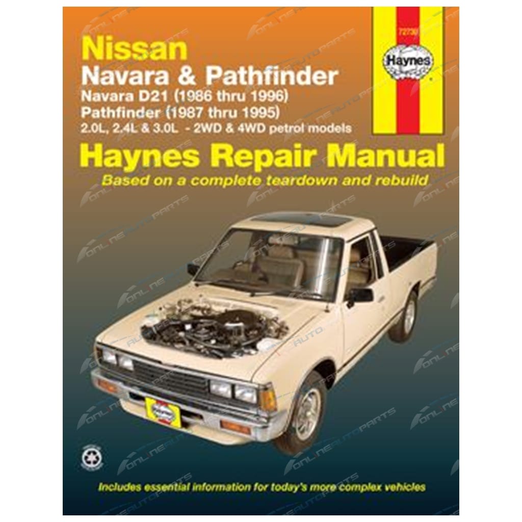 1997 Nissan Pathfinder Repair Manual Free Download Haynes irelandyellow